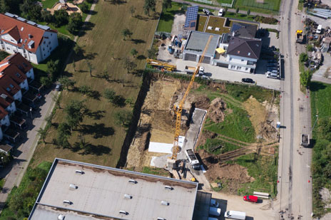 Luftbildaufnahme für eine Inspektionen und Dokumentationen